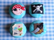 livello base - cupcakes boy pirati